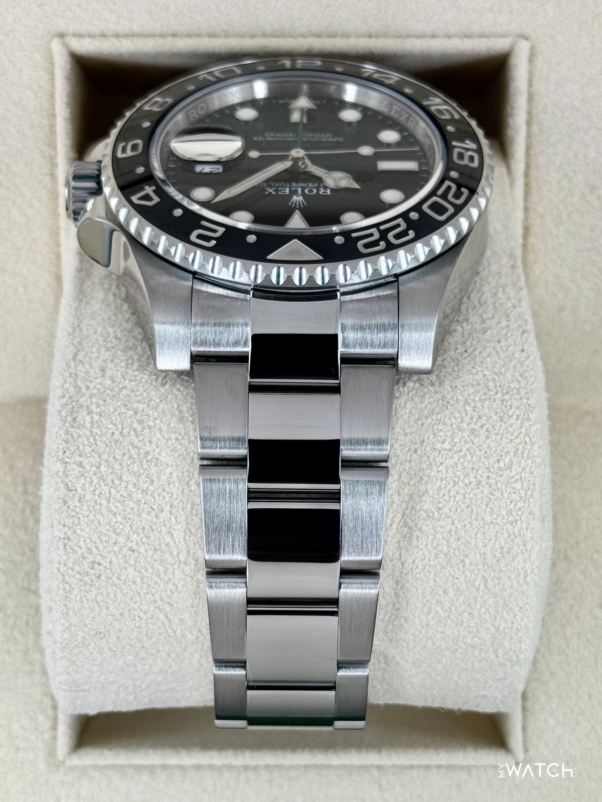 2018 Rolex GMT-Master II 40mm 116710LN Stainless Steel Black Dial