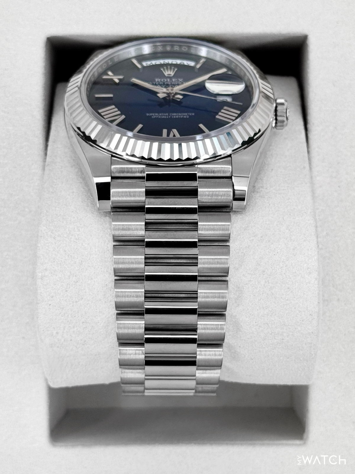 NEW 2026 Rolex Day-Date 40mm 228239 Presidential Blue Ombre Dial