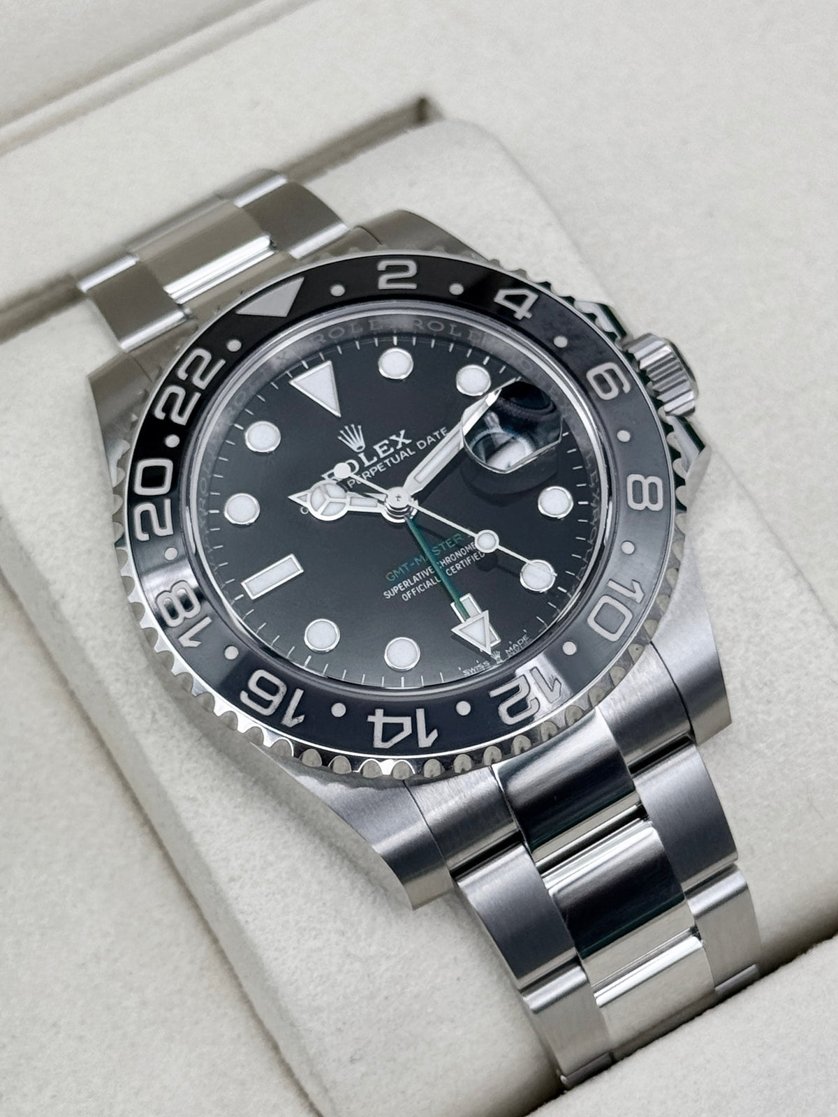 2025 Rolex GMT-Master II "Bruce Wayne" 40mm 126710GRNR Oyster