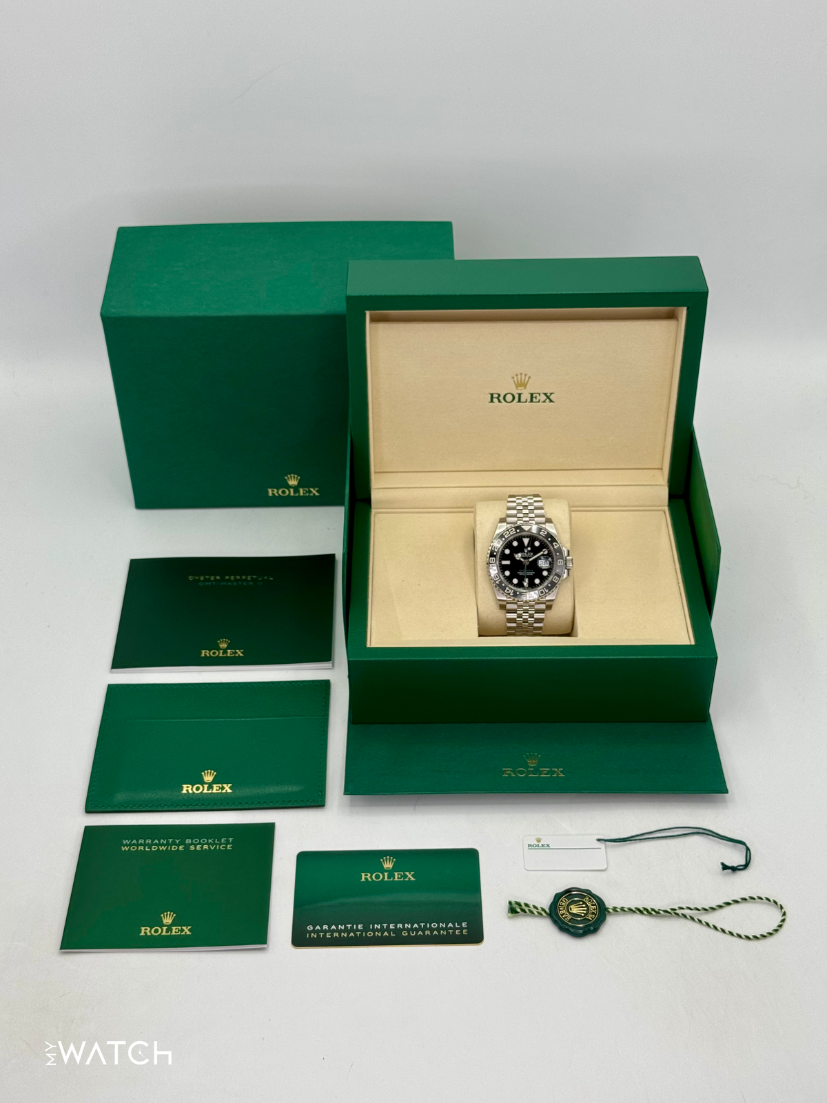 NEW 2026 Rolex GMT-Master II Bruce Wayne 40mm 126710GRNR Jubilee