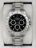 2005 Rolex Daytona 40mm 116520 Stainless Steel Black Dial (RSC)