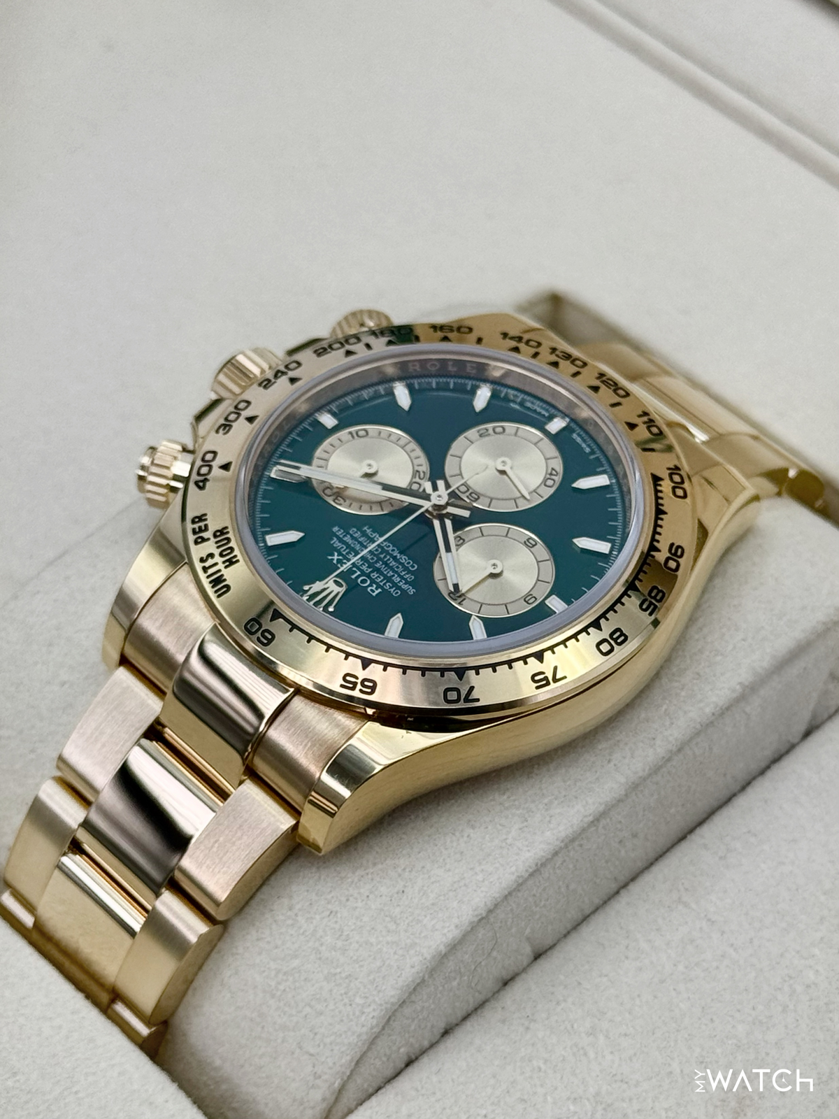 2025 Rolex Daytona "John Mayer" 40mm 126508 Yellow Gold Green Dial