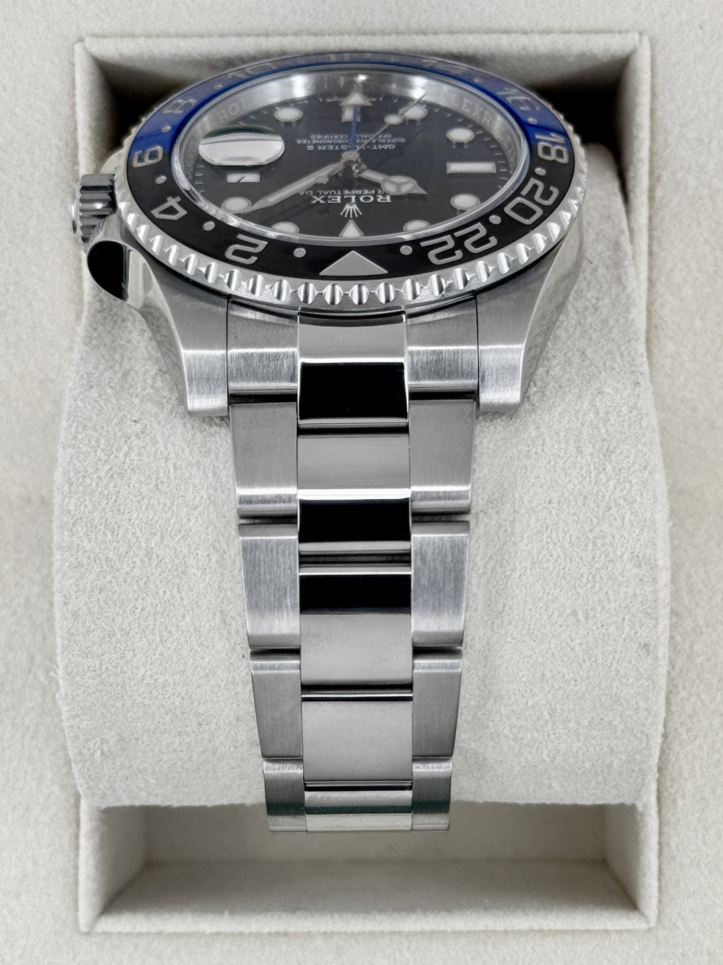2020 Rolex GMT-Master II "Batman" 40mm 116710BLNR Oyster (NFC CARD)
