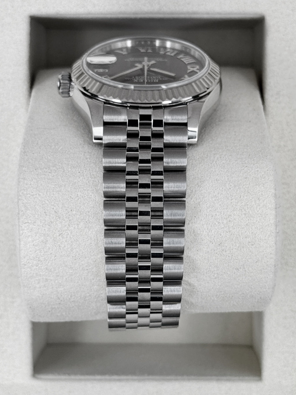 NEW 2026 Rolex Datejust 31mm 278274 Stainless Steel Jubilee Grey Dial