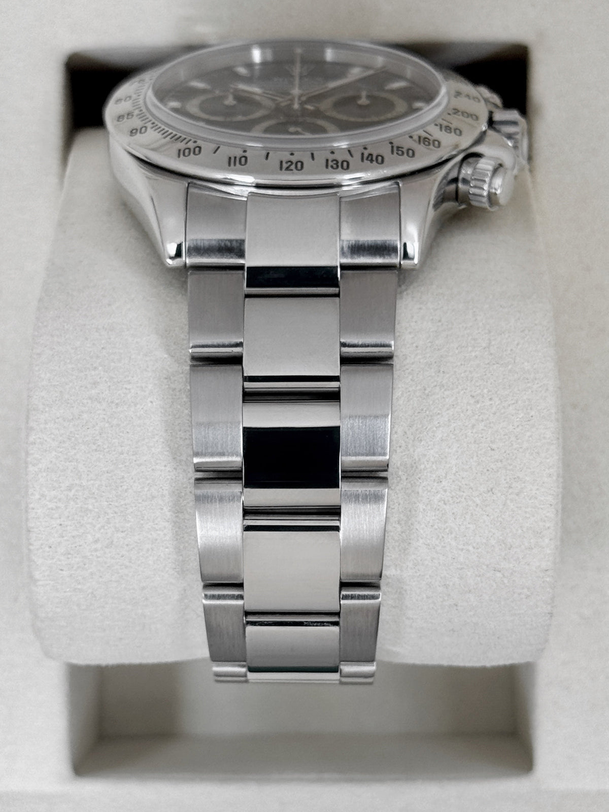 2005 Rolex Daytona 40mm 116520 Stainless Steel Black Dial (RSC)
