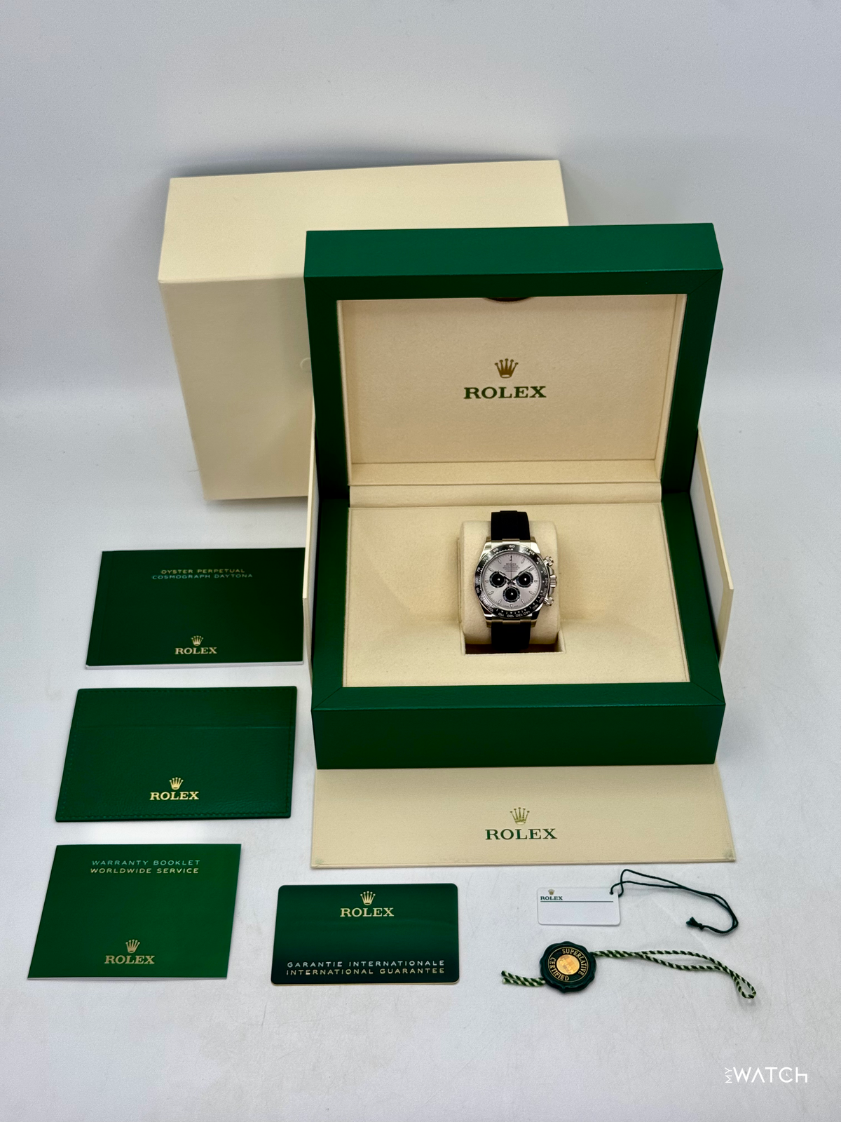 2024 Rolex Daytona "Ghost" 40mm 126519LN White Gold Silver Dial
