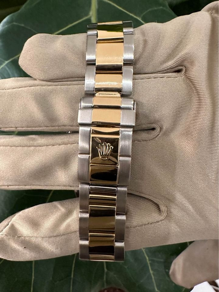 2005 Rolex GMT-Master II 40mm 16713 Grey Serti Diamond Ruby Dial