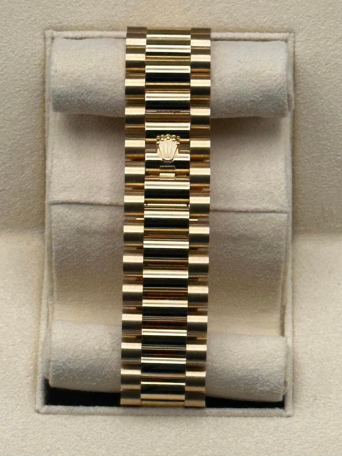 2019 Rolex Day-Date 40mm 228238 Presidential White Dial