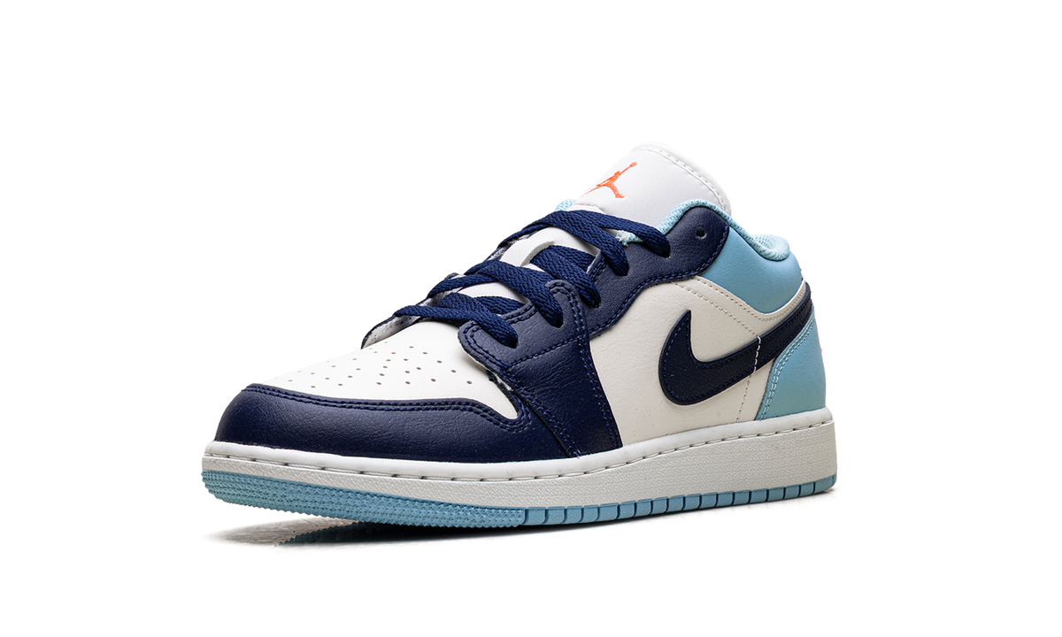 Air Jordan 1 Low GS "Sail Blue Chill" 553560 149