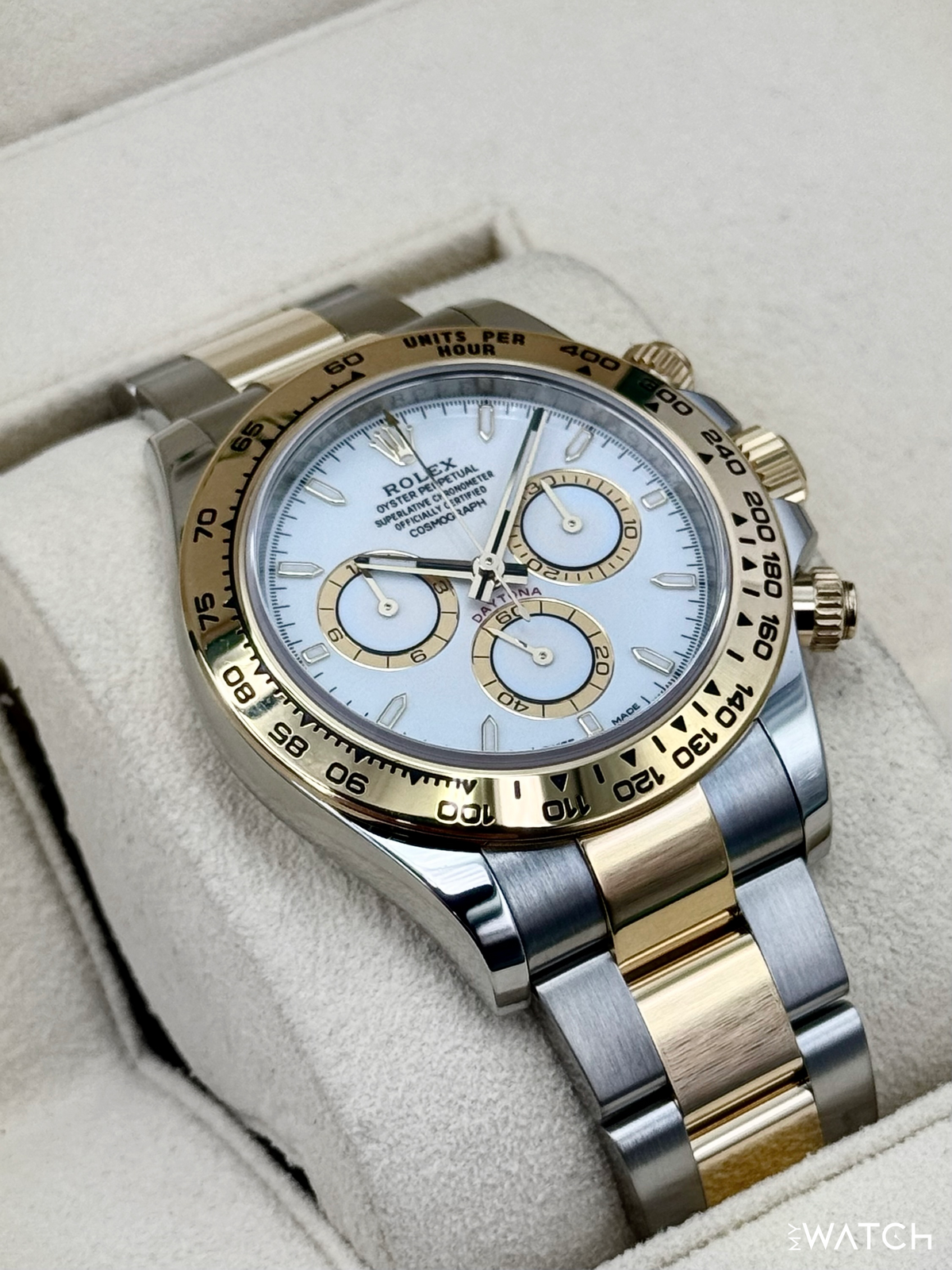 2024 Rolex Daytona 40mm 126503 Two-Tone White Dial