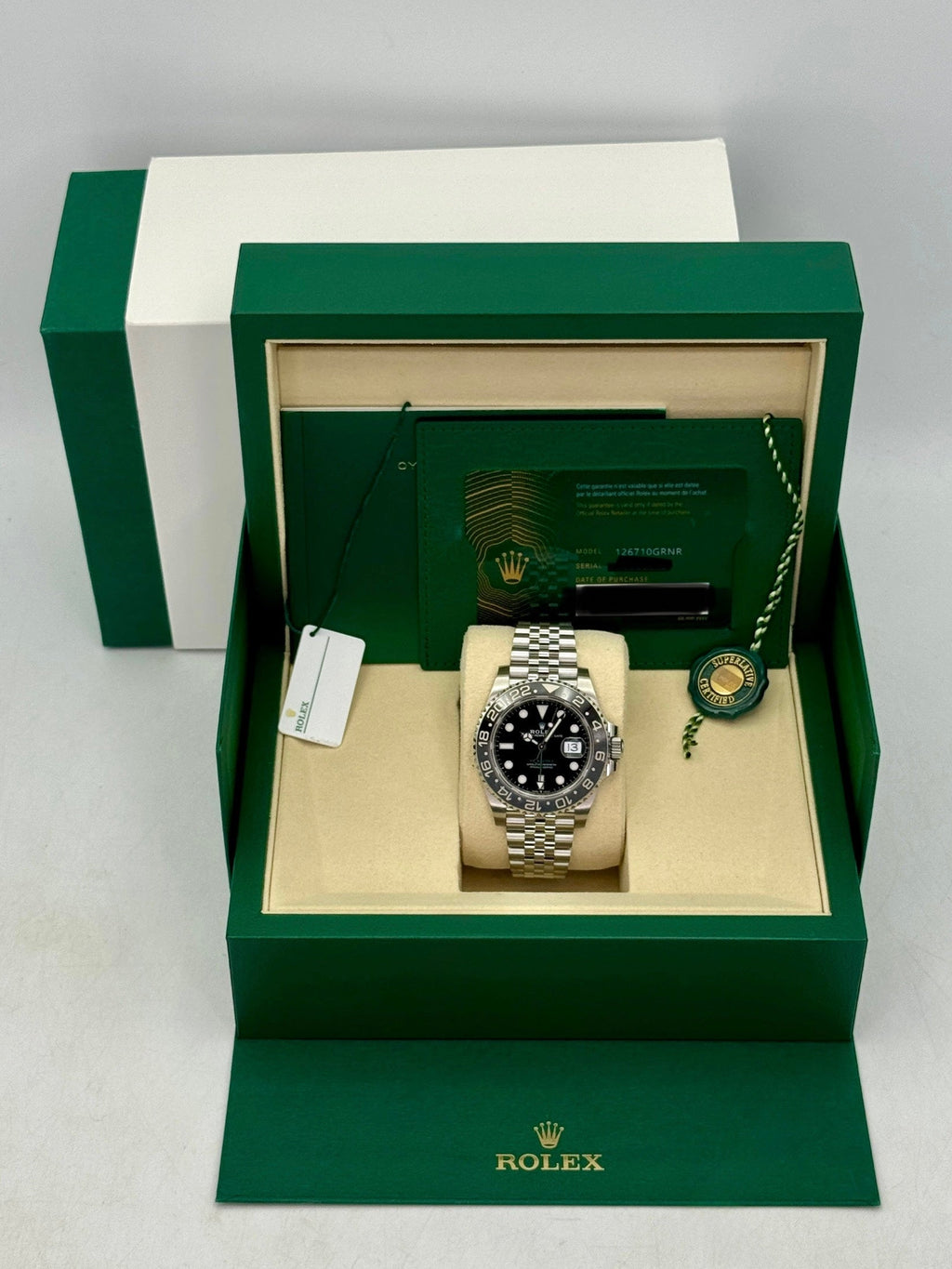 2025 Rolex GMT-Master II "Bruce Wayne" 40mm 126710GRNR Jubilee