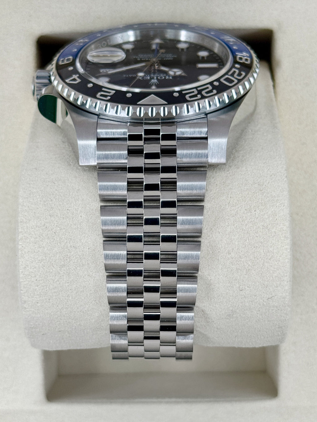 NEW 2026 Rolex GMT-Master II "Batgirl" 40mm 126710BLNR Jubilee (STICKERED)