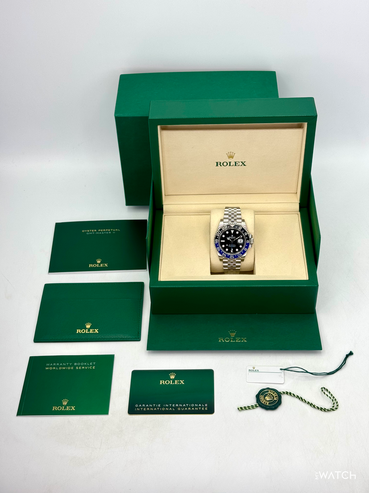 2025 Rolex GMT-Master II "Batgirl" 40mm 126710BLNR Jubilee