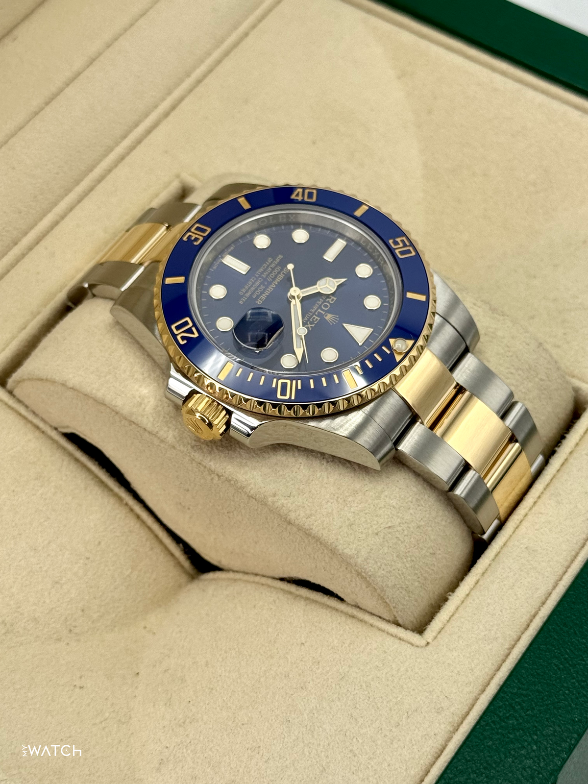 2020 Rolex Submariner "Bluesy" 40mm 116613LB Two-Tone Blue Dial