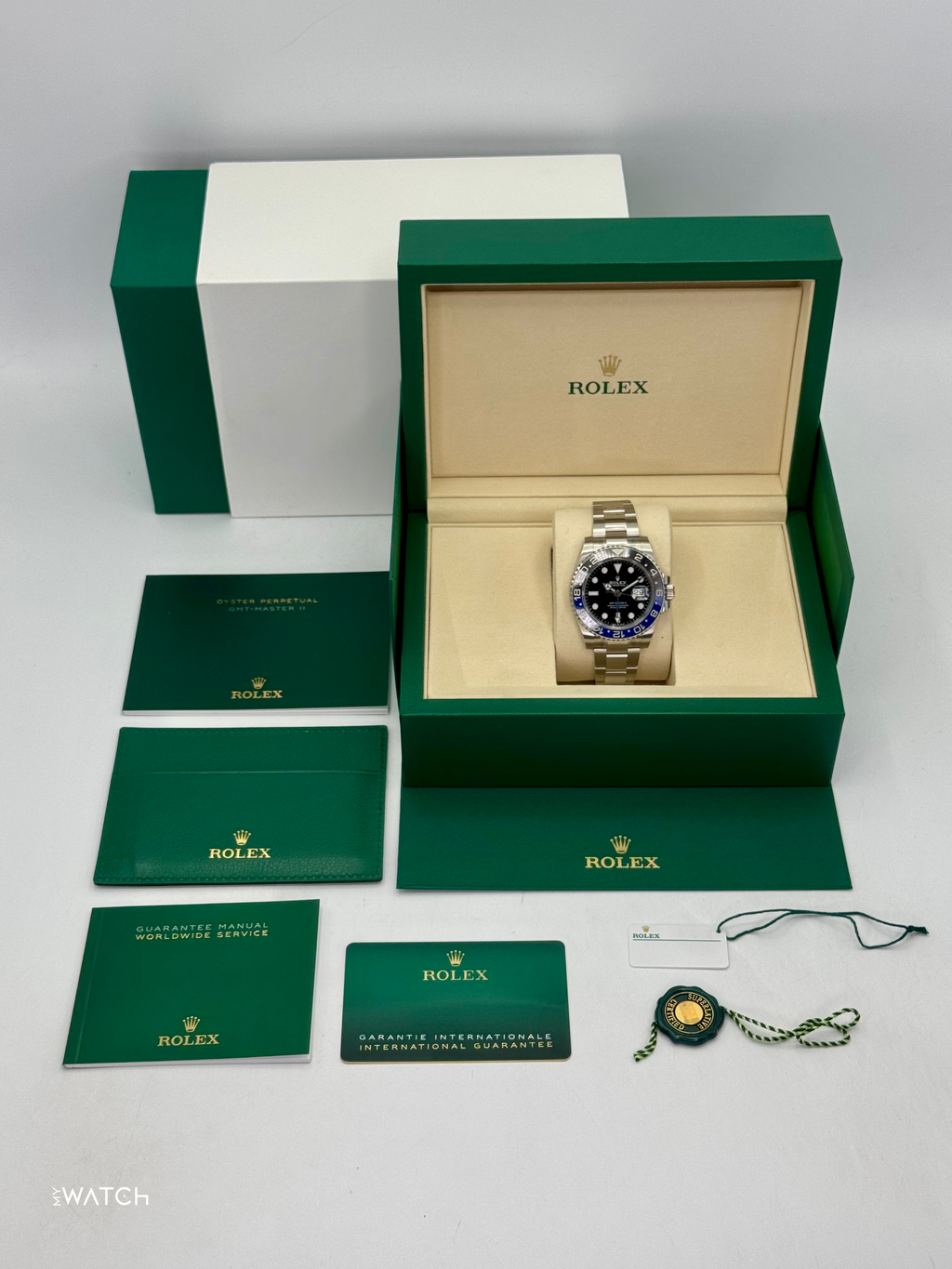 NEW 2025 Rolex GMT-Master II "Batman" 40mm 126710BLNR Oyster (STICKERED)