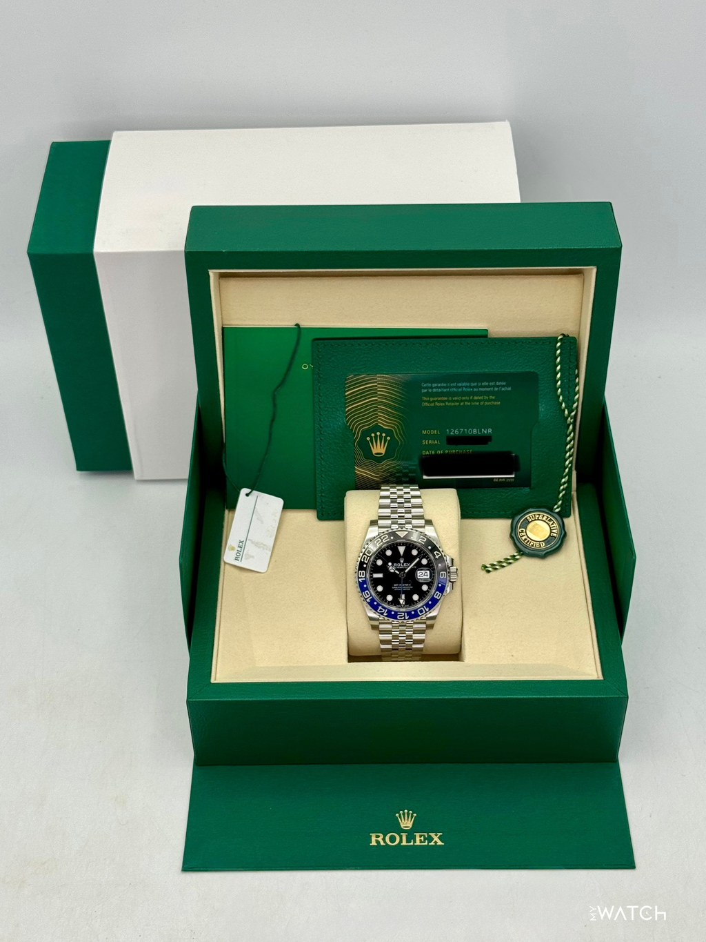 2025 Rolex GMT-Master II "Batgirl" 40mm 126710BLNR Jubilee