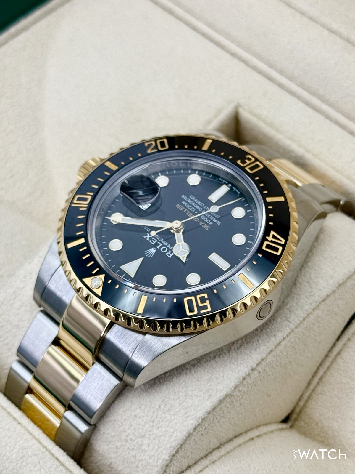 2022 Rolex Sea-Dweller 43mm 126603 Two-Tone Black Dial