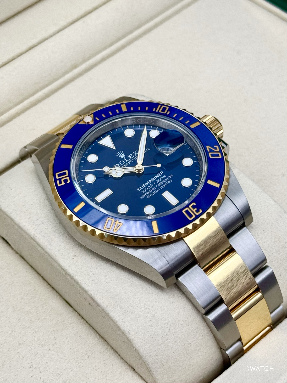 2026 Rolex Submariner "Bluesy" 41mm 126613LB Two-Tone Blue Dial