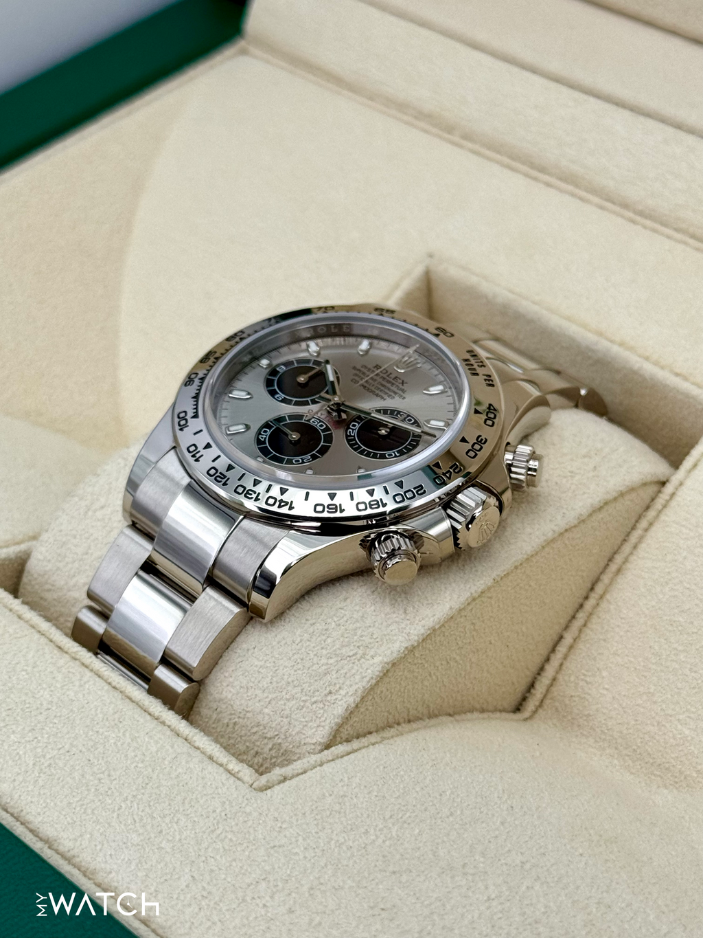 2020 Rolex Daytona "Ghost" 40mm 116509 White Gold Silver Dial