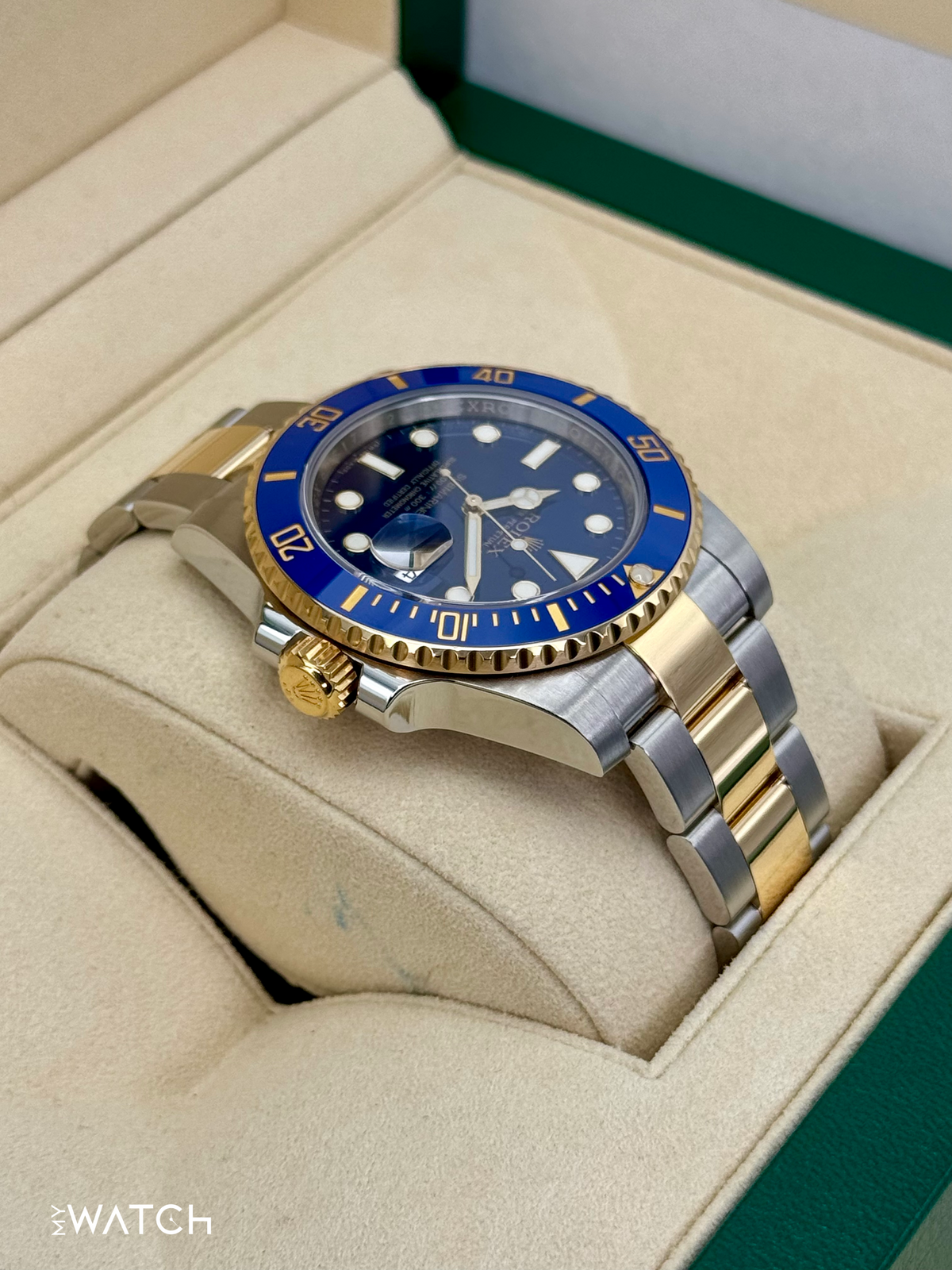 2017 Rolex Submariner "Bluesy" 40mm 116613LB Two-Tone Blue Dial