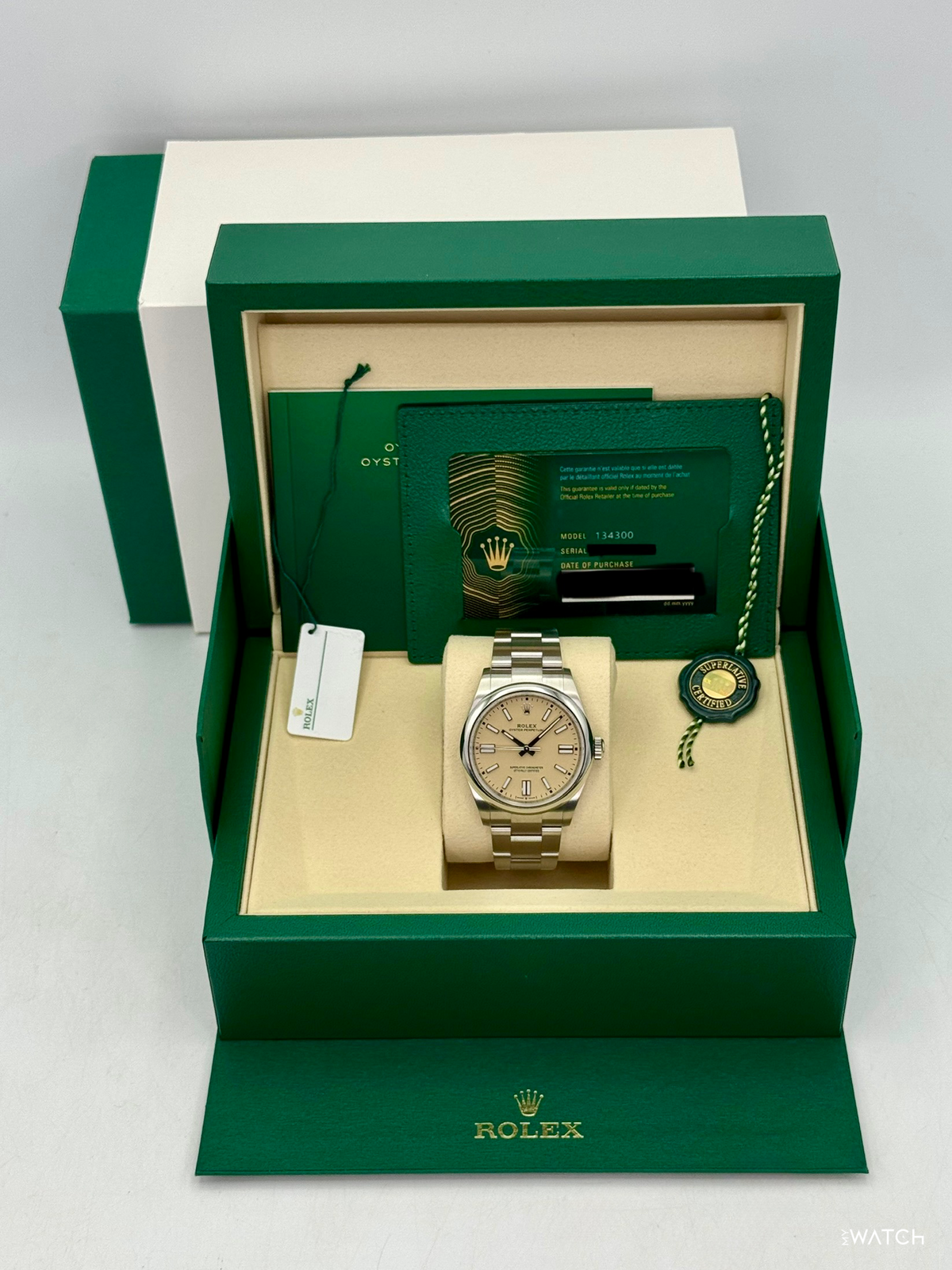NEW 2026 Rolex Oyster Perpetual 41mm 134300 Beige Dial