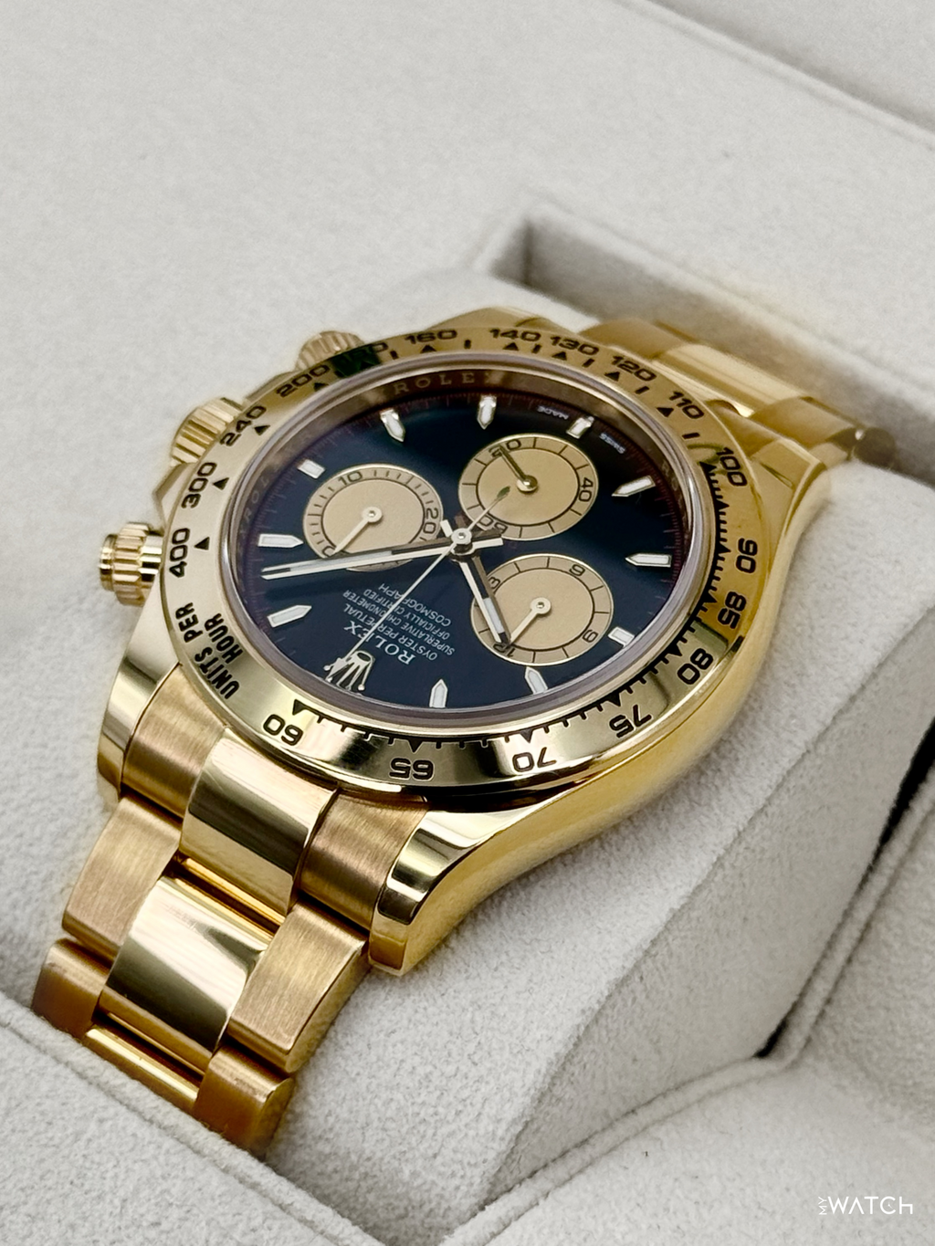2024 Rolex Daytona "Paul Newman" 40mm 126508 Yellow Gold Black Dial