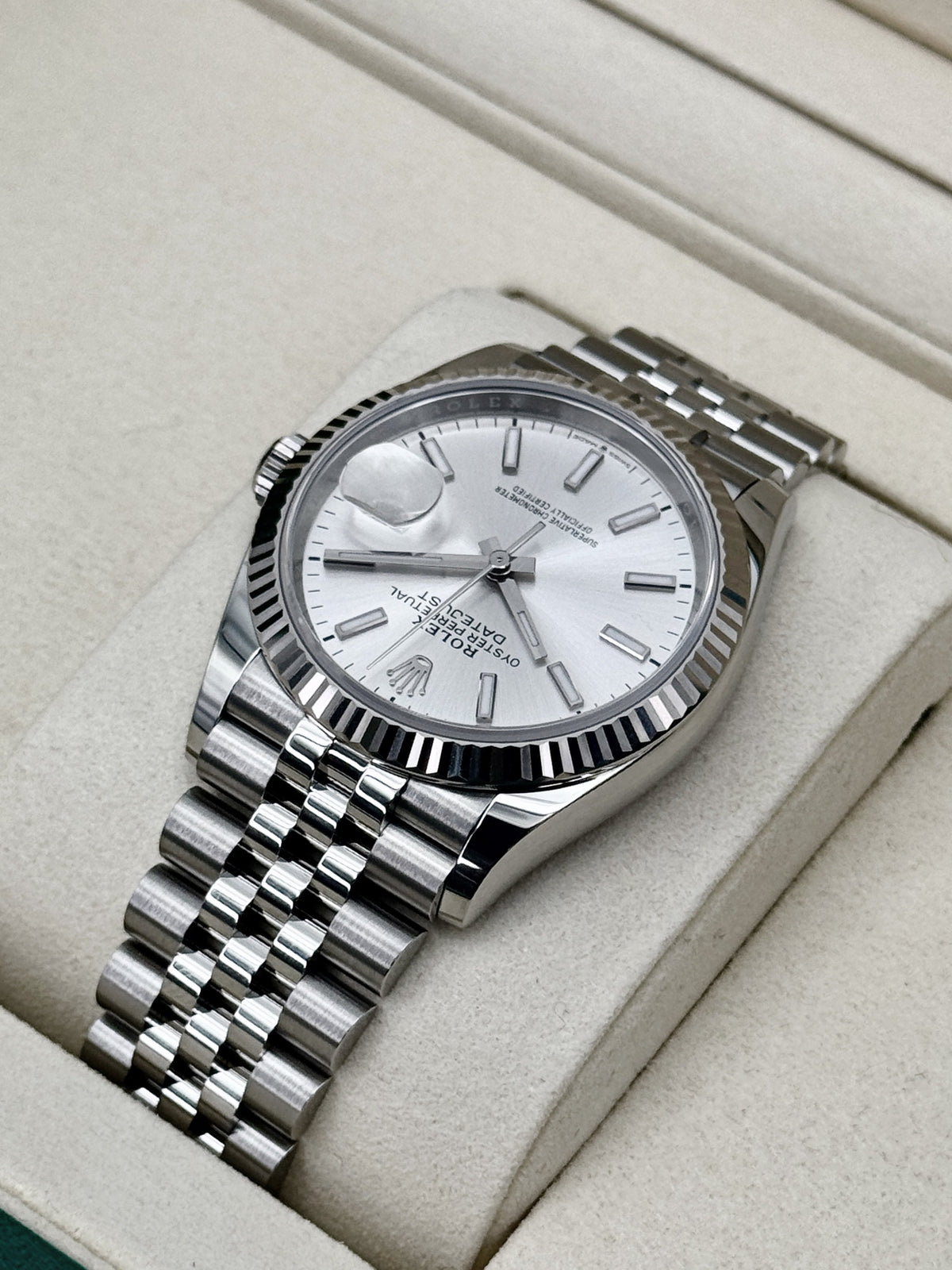 NEW 2026 Rolex Datejust 36mm 126234 Stainless Steel Jubilee Silver Dial