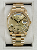 2021 Rolex Day-Date 40mm 228238 Presidential Yellow Gold Champagne Dial