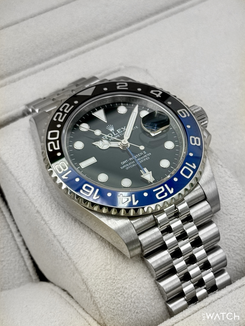 2023 Rolex GMT-Master II "Batgirl" 40mm 126710BLNR Jubilee