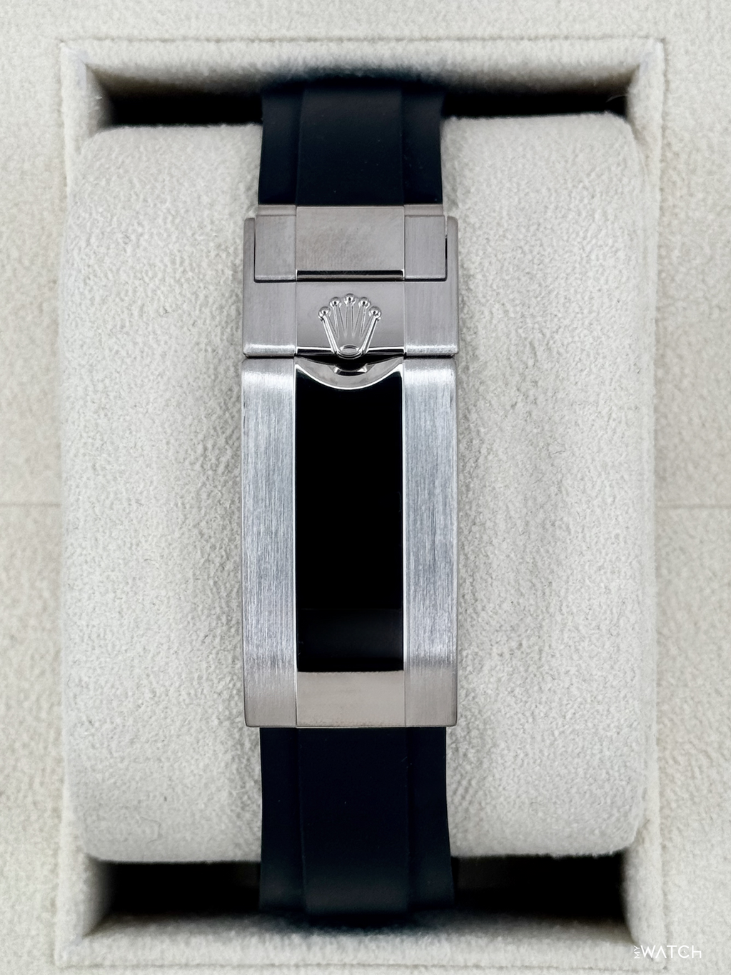 2024 Rolex Daytona 40mm 126519LN White Gold Oysterflex Silver Ghost Dial
