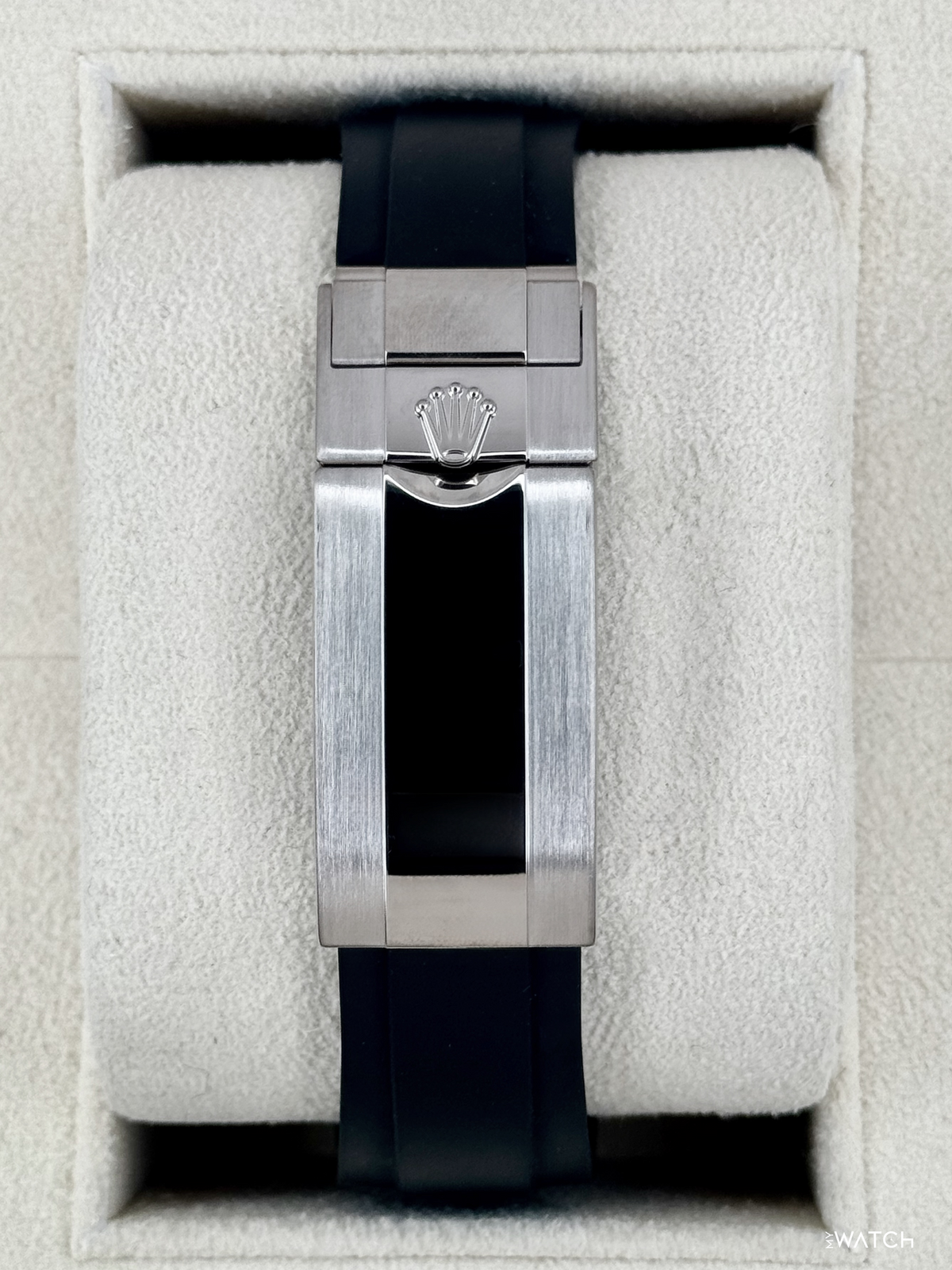 2024 Rolex Daytona 40mm 126519LN White Gold Oysterflex Silver Ghost Dial