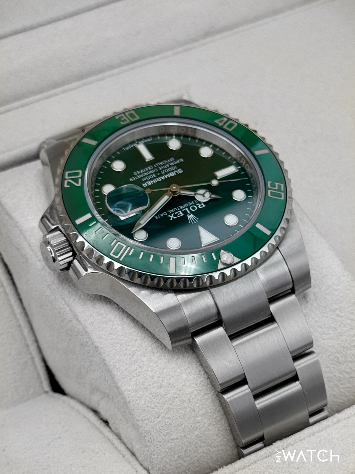 2020 Rolex Submariner “Hulk” 40mm 116610LV Green Dial "UNICORN"