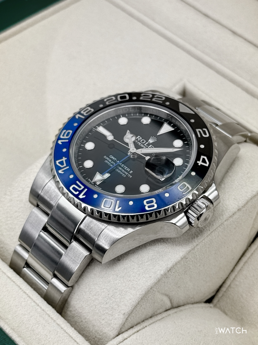2014 Rolex GMT-Master II "Batman" 40mm 116710BLNR Oyster