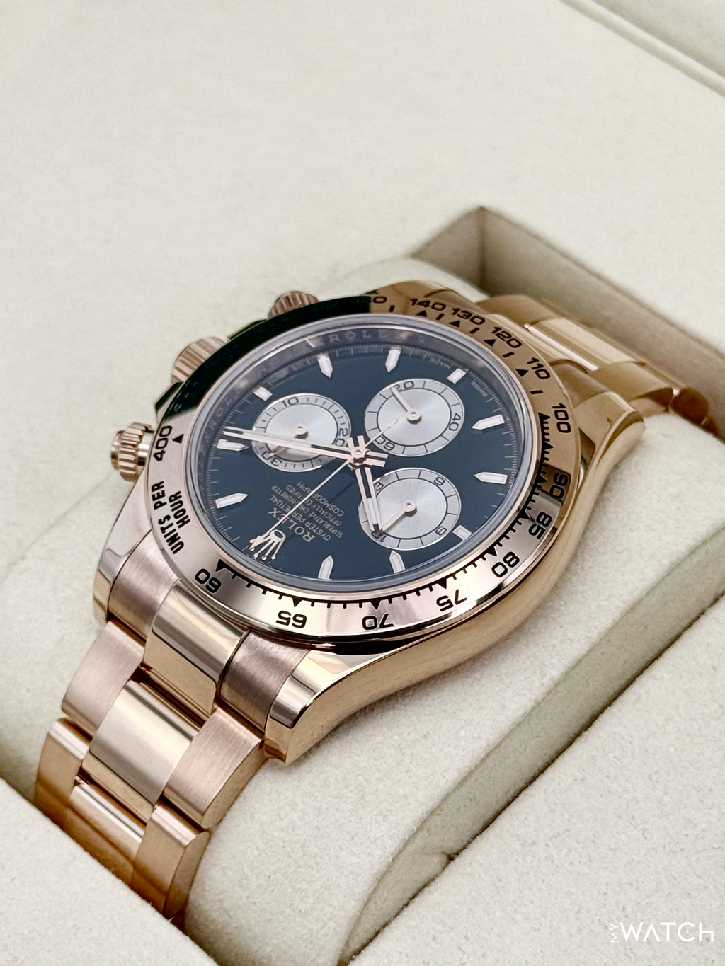 NEW 2025 Rolex Daytona 40mm 126505 Rose Gold Black Dial