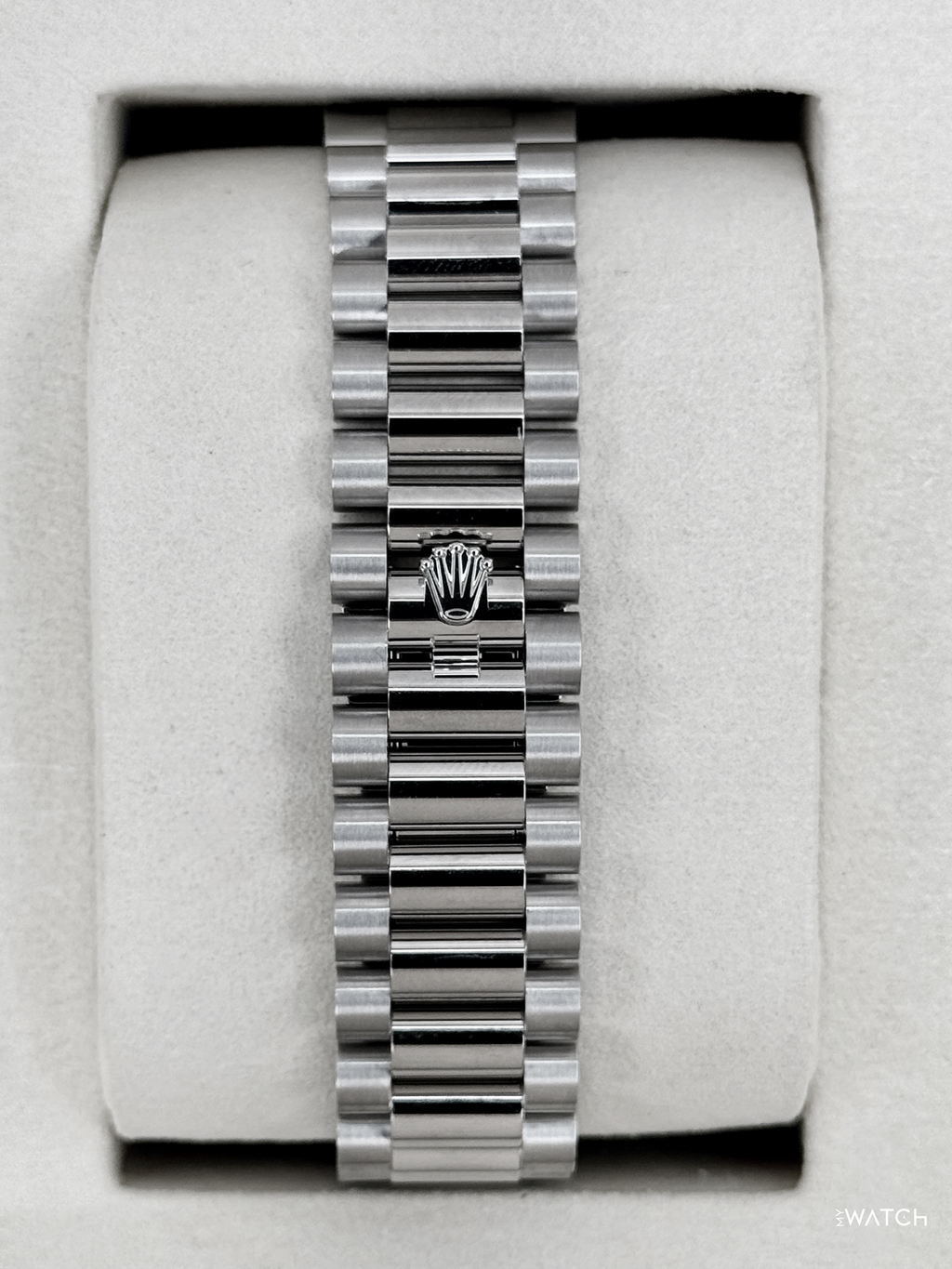 NEW 2026 Rolex Day-Date Platinum 36mm 128236 Ice Blue Roman Dial