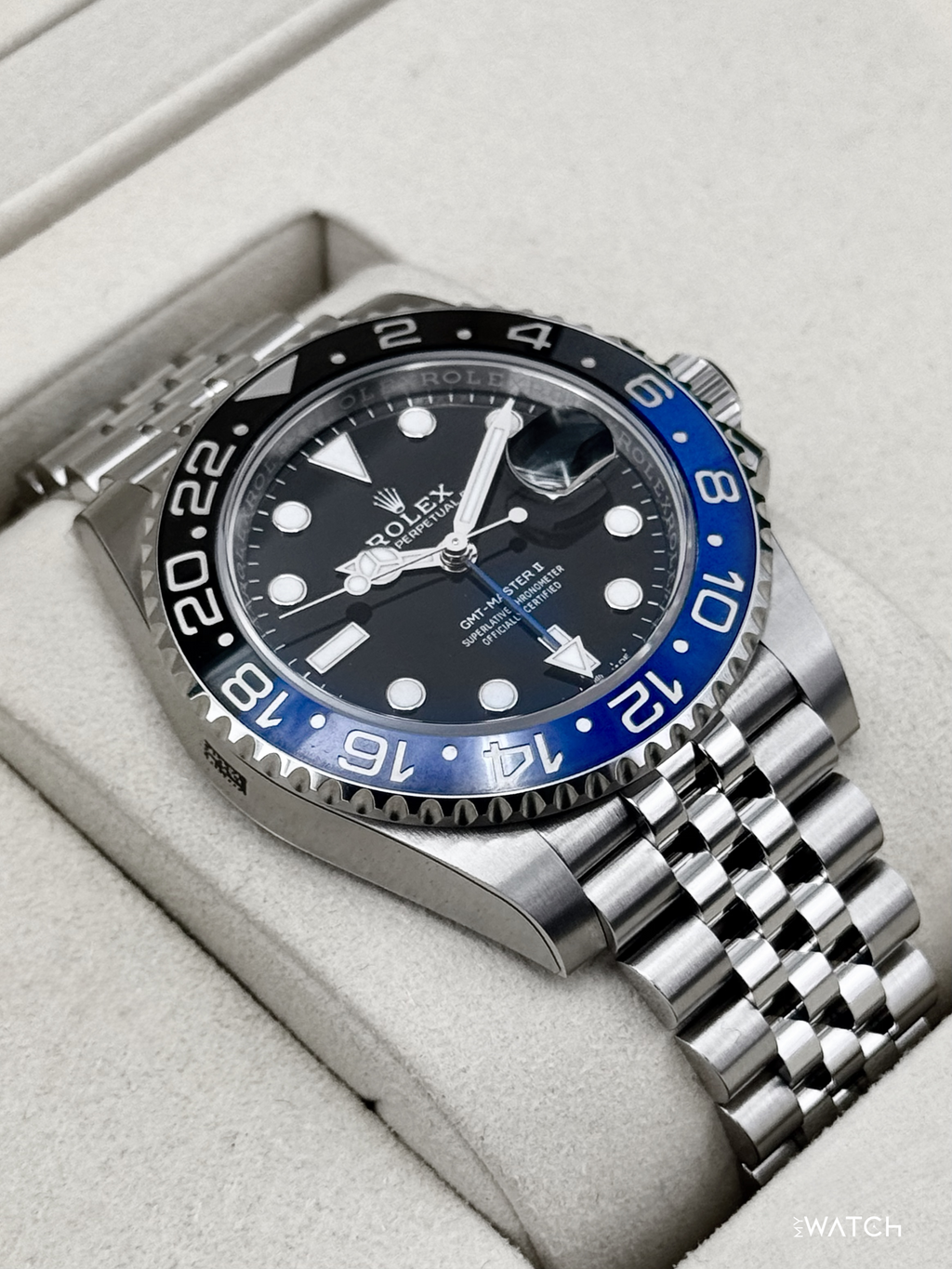 NEW 2026 Rolex GMT-Master II "Batgirl" 40mm 126710BLNR Jubilee (STICKERED)