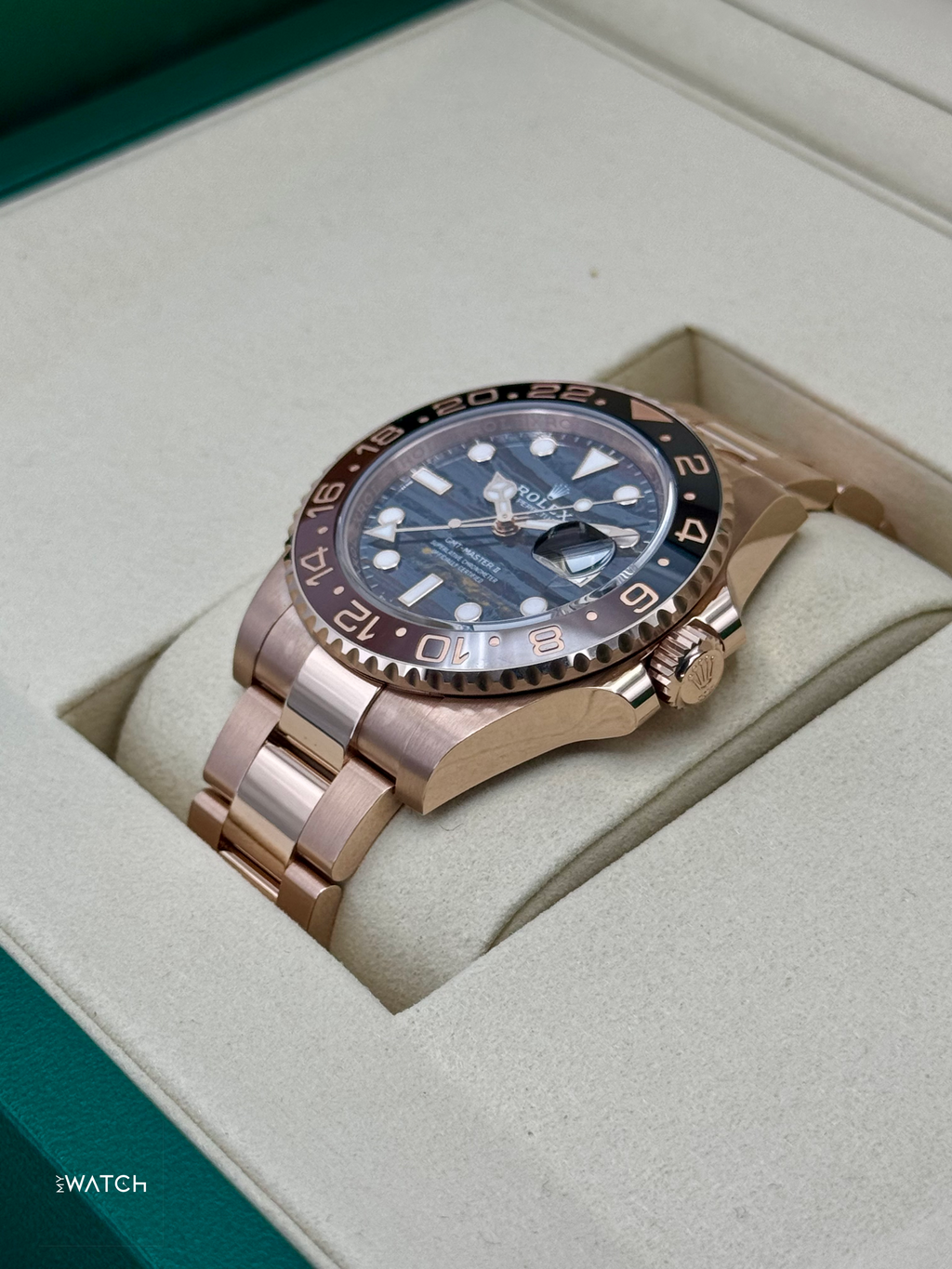 NEW 2025 Rolex GMT-Master II "Rootbeer" 40mm 126715CHNR Tiger Iron Dial