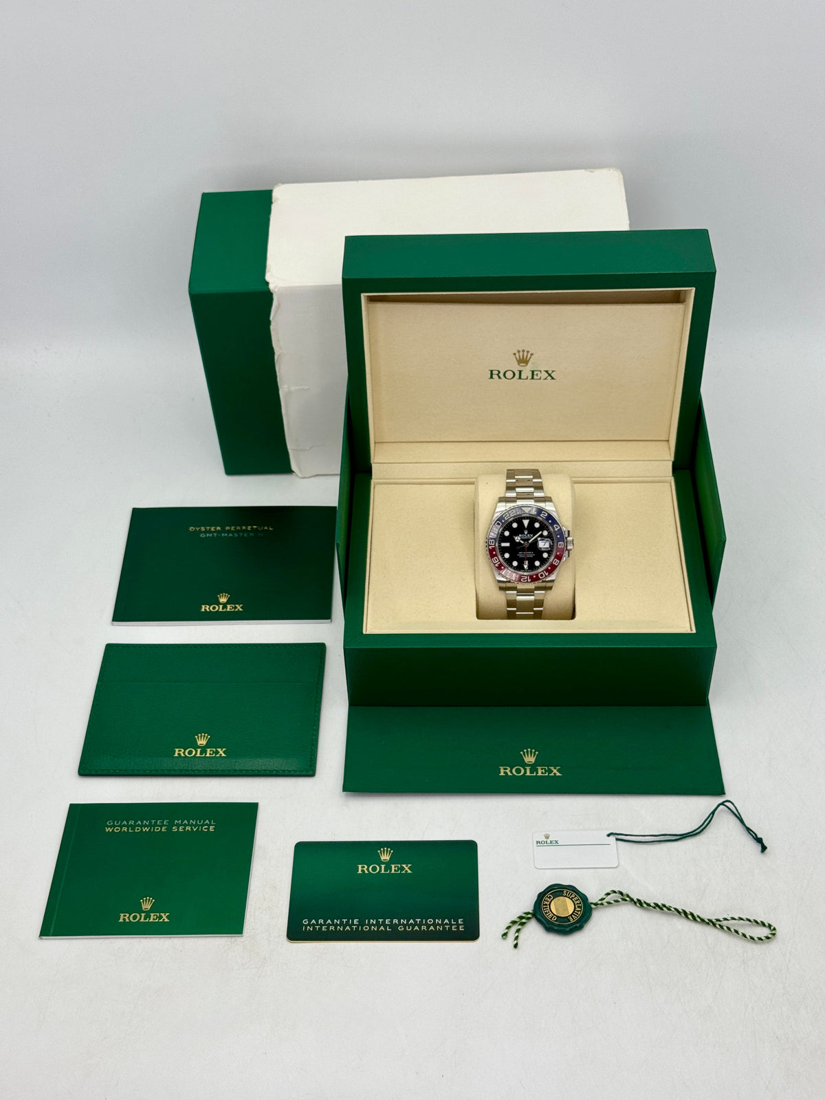 2025 Rolex GMT-Master II "Pepsi" 40mm 126710BLRO Oyster