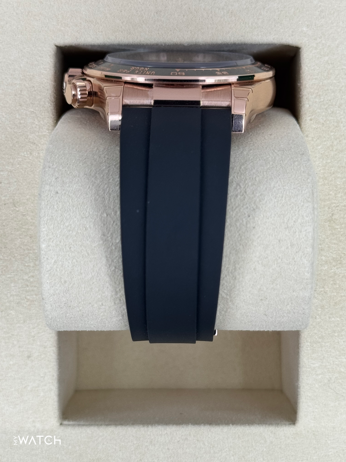 NEW 2025 Rolex Daytona 40mm 126515LN Rose Gold Oysterflex Black Dial (STICKERED)