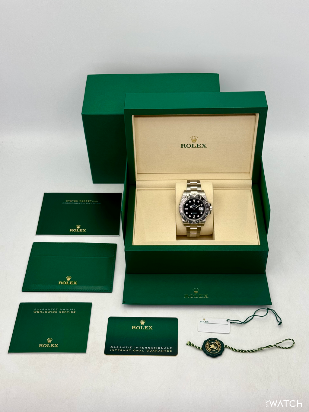 2025 Rolex GMT-Master II "Bruce Wayne" 40mm 126710GRNR Oyster