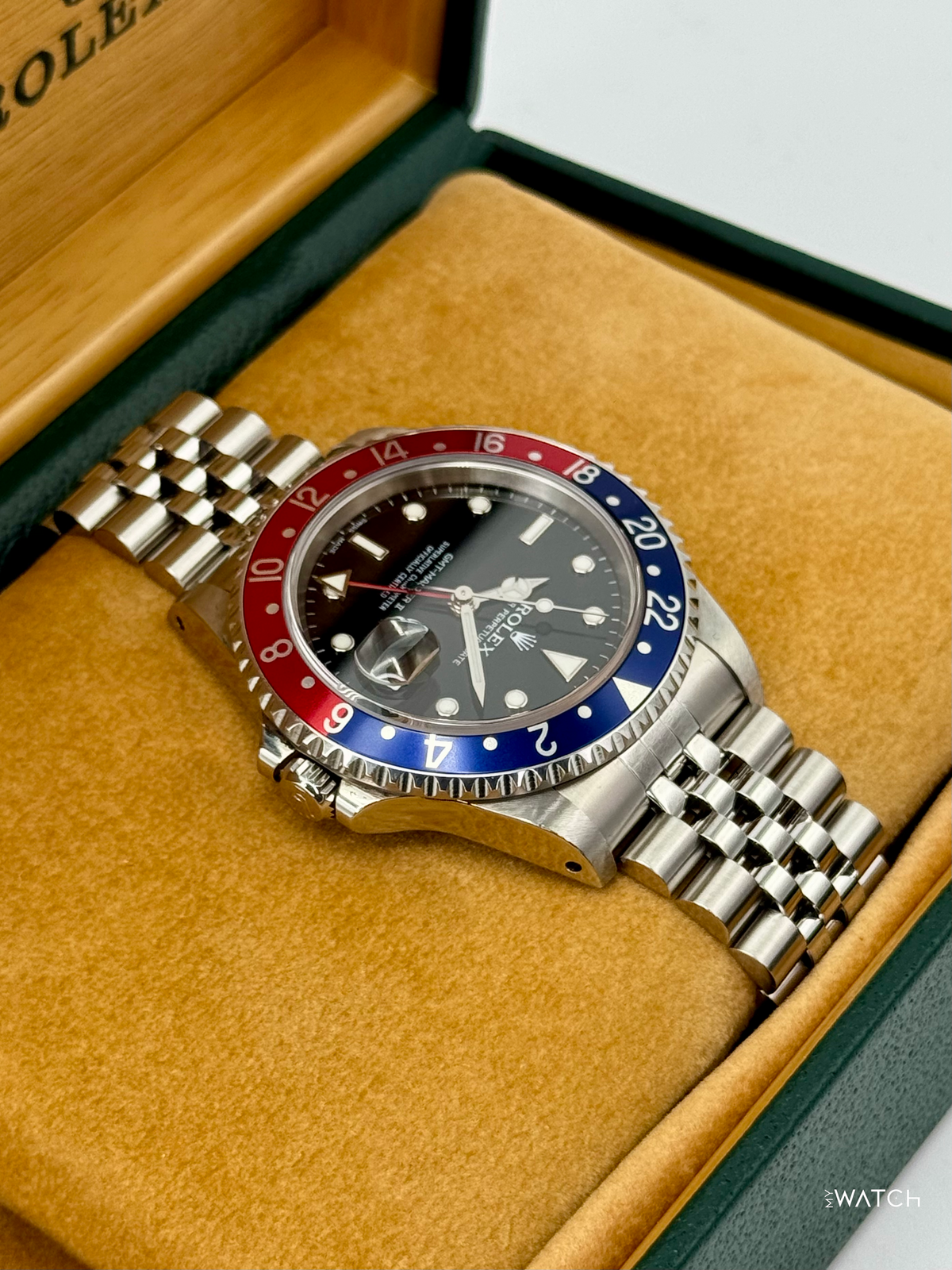 2001 Rolex GMT Master II "Pepsi" 40mm 16710 Stainless Steel "Collectors Set"