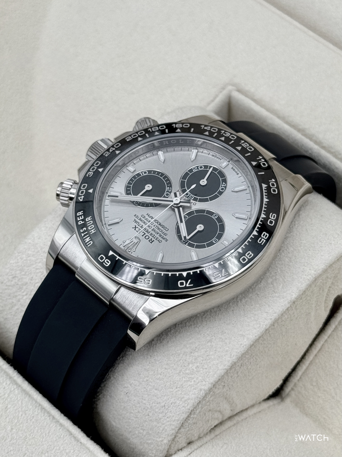 2024 Rolex Daytona "Ghost" 40mm 126519LN White Gold Silver Dial