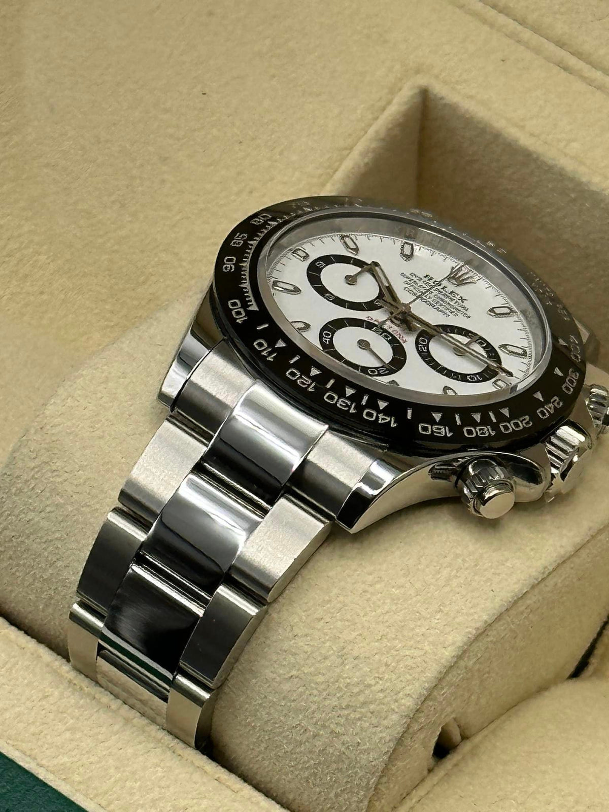 2023 Rolex Daytona 40mm 116500LN Stainless Steel Panda Dial