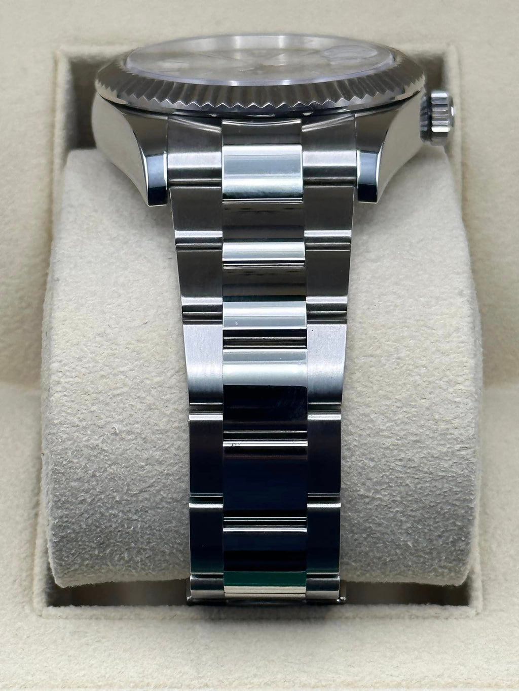 Rolex Sky-Dweller 42mm 326934 Stainless Steel Oyster White Dial