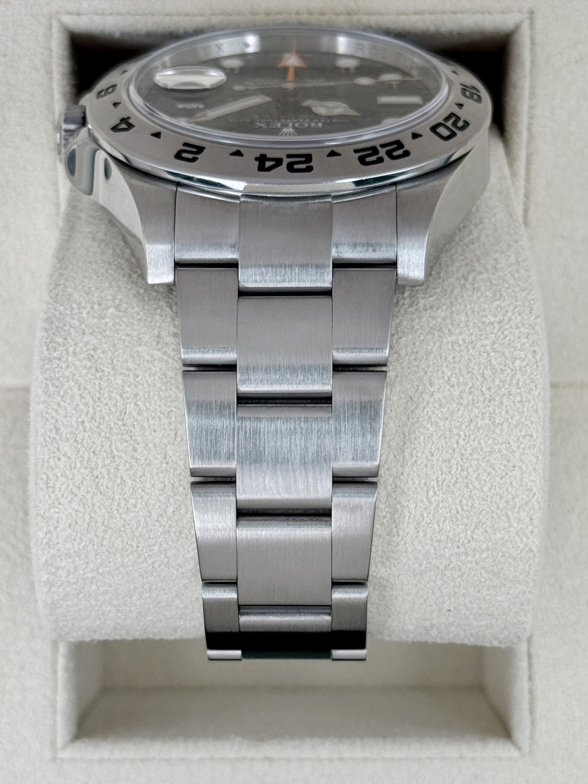 2012 Rolex Explorer II 42mm 216570 Stainless Steel Black Dial