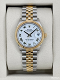 NEW 2026 Rolex Datejust 31mm 278273 Two-Tone Jubilee White Dial