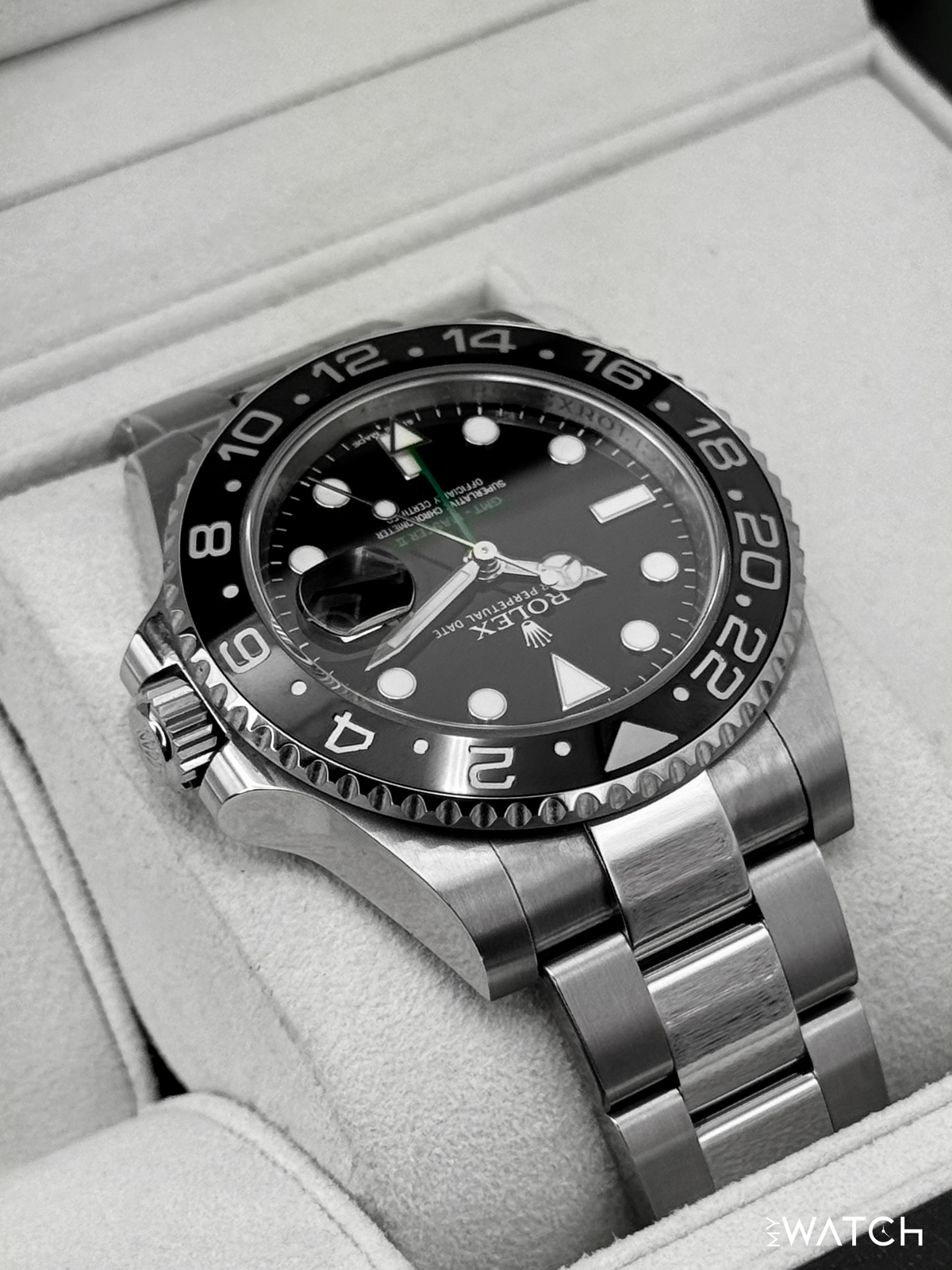 2014 Rolex GMT-Master II 40mm 116710LN Stainless Steel Black Dial