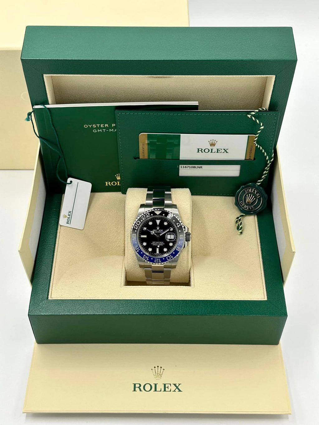 2018 Rolex GMT Master II "Batman" 40mm 116710BLNR Oyster