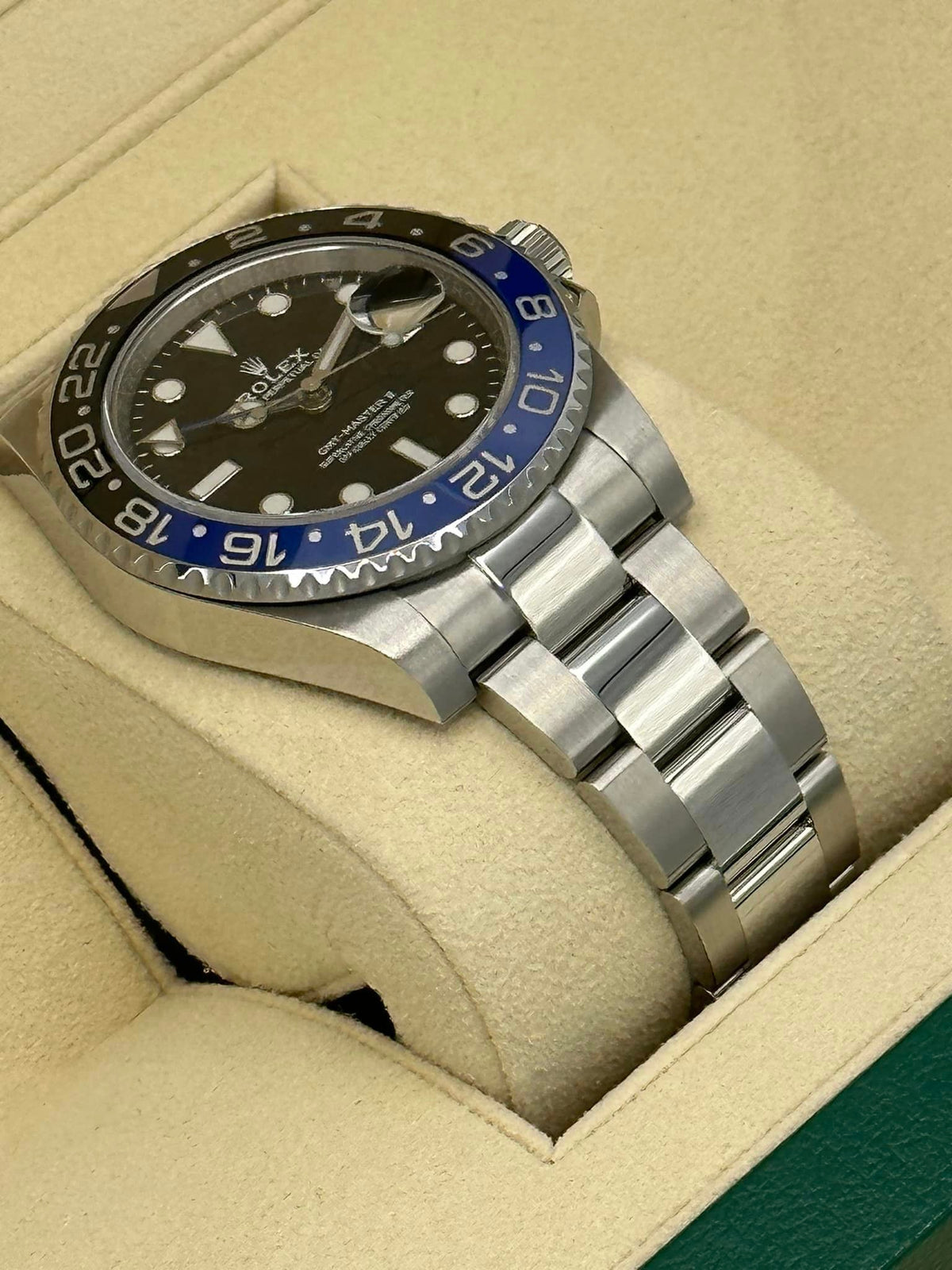 2018 Rolex GMT Master II "Batman" 40mm 116710BLNR Oyster