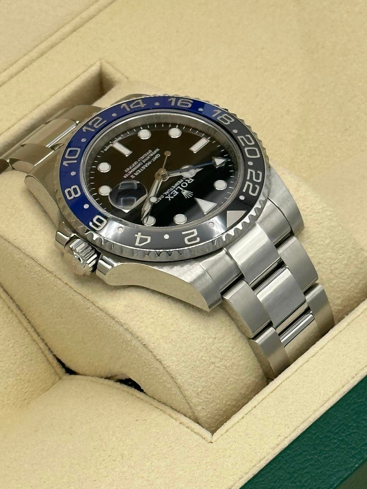 2018 Rolex GMT Master II "Batman" 40mm 116710BLNR Oyster